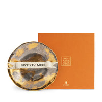 Ruan Hoffmann Plate With Ribbon - Love You More