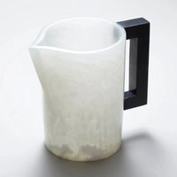 Pearl's Pitcher White with Charcoal Handle