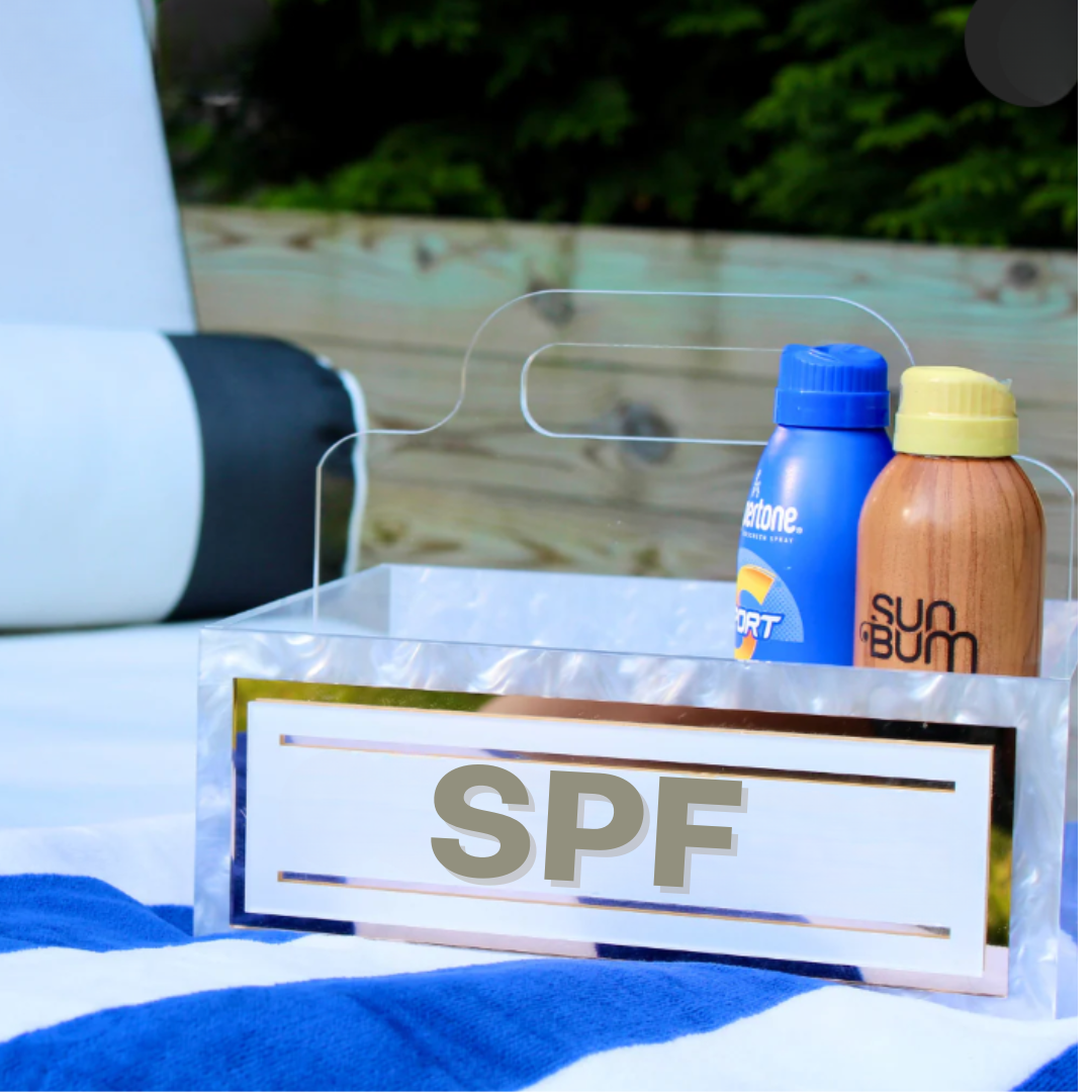 Porter Acrylic Caddy - SPF