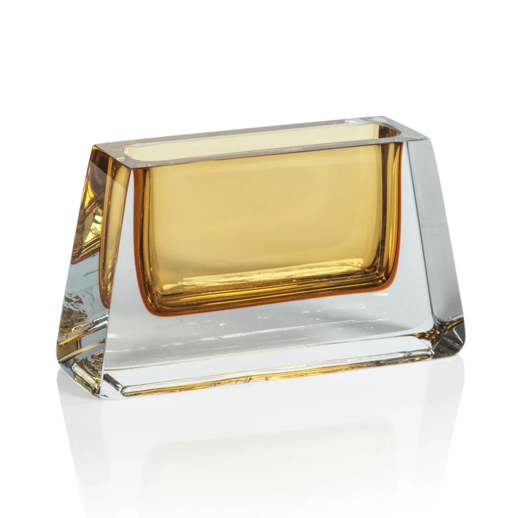 Monolith Vase Amber