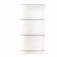 Metallic Thread Napkin Set of 4 Silver