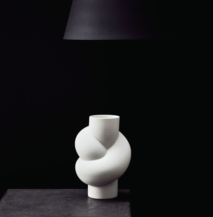 Node White Vase