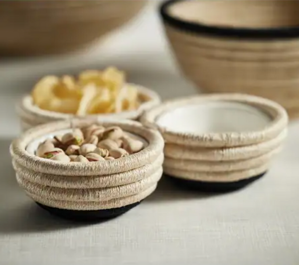 Coiled Condiment Bowls