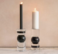 Blitz Dual Sided Crystal Candle Holder