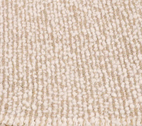 Bubley Throw Natural & White 69 x 51