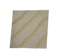 Metallic Vines Napkin Set 4