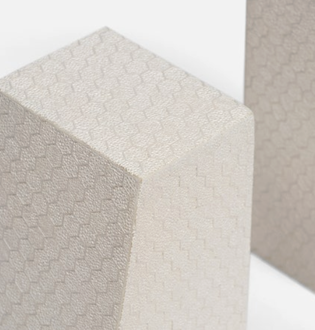 Rene Faux Shagreen Bookends Set of 2 -