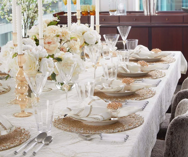 Aster Napkin Ring Set of 4 -