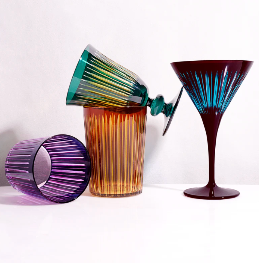 Prism Wine Glass Set of 4 -