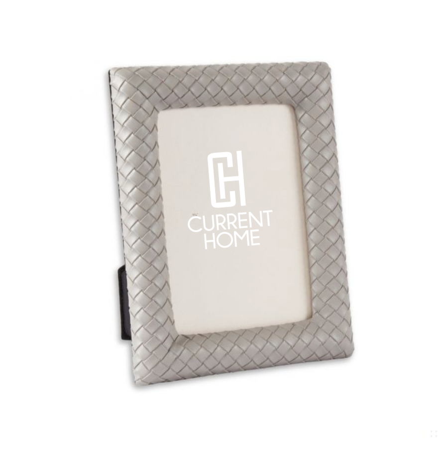 Diana Leather Frame Grey