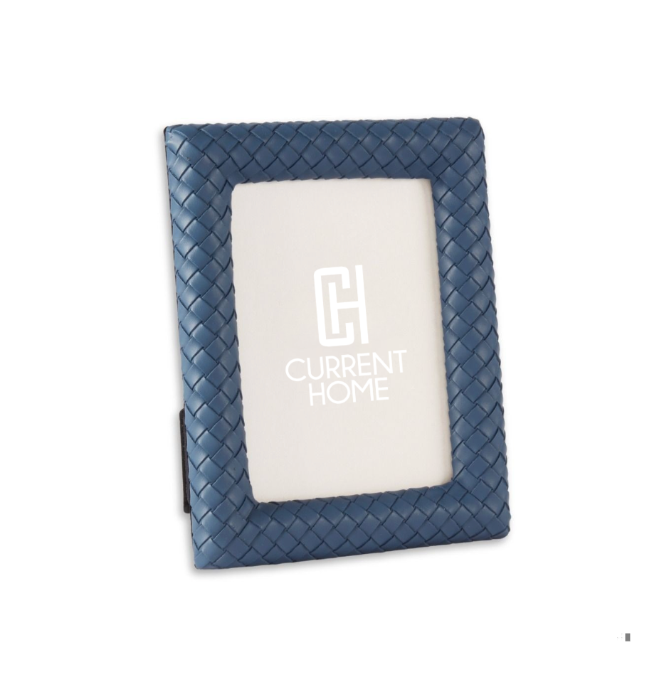 Diana Leather Frame Navy