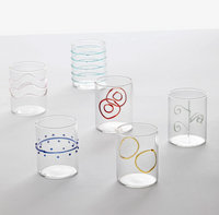 Deco Arlecchino Water Glass Set of 6