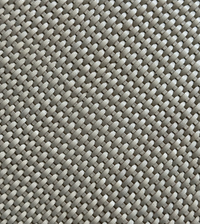 Leather Weave Pillow Ivory