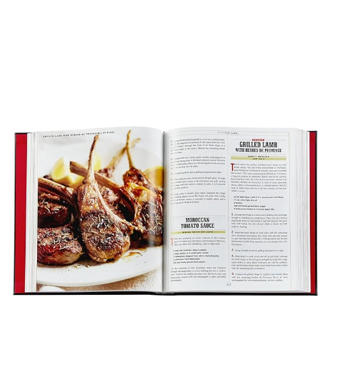 Leather Barbeque Bible Book