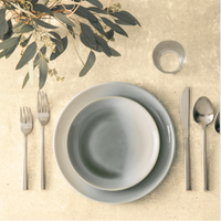 La Cotera Melamine Dinnerware Gray - NEW!