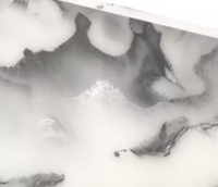 Bagel Tray White and Silver