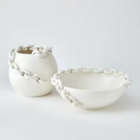 Catena Matte White Bowl