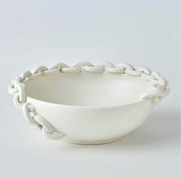 Catena Matte White Bowl