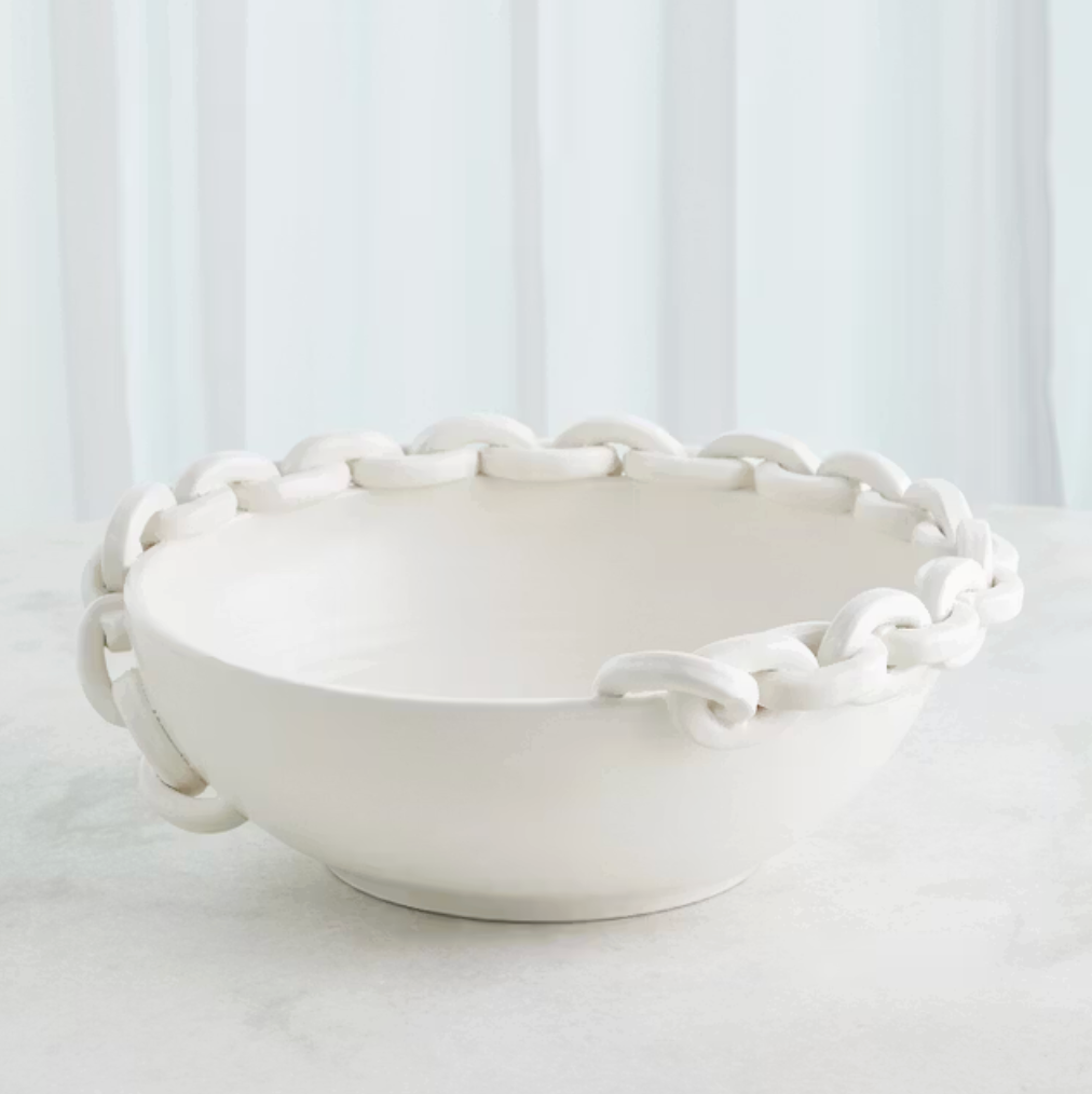 Catena Matte White Bowl