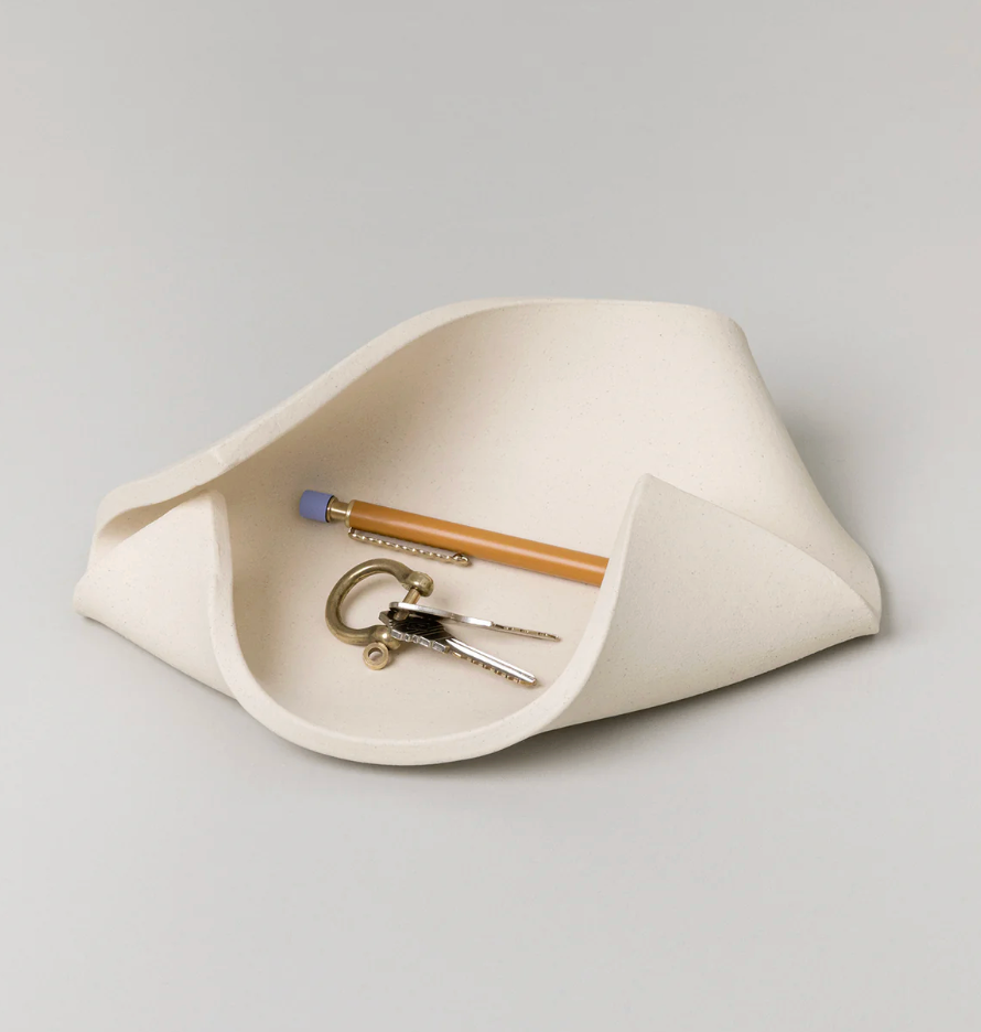 Cove Catchall Tray - Ivory