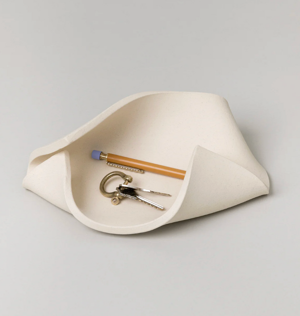 Cove Catchall Tray - Ivory