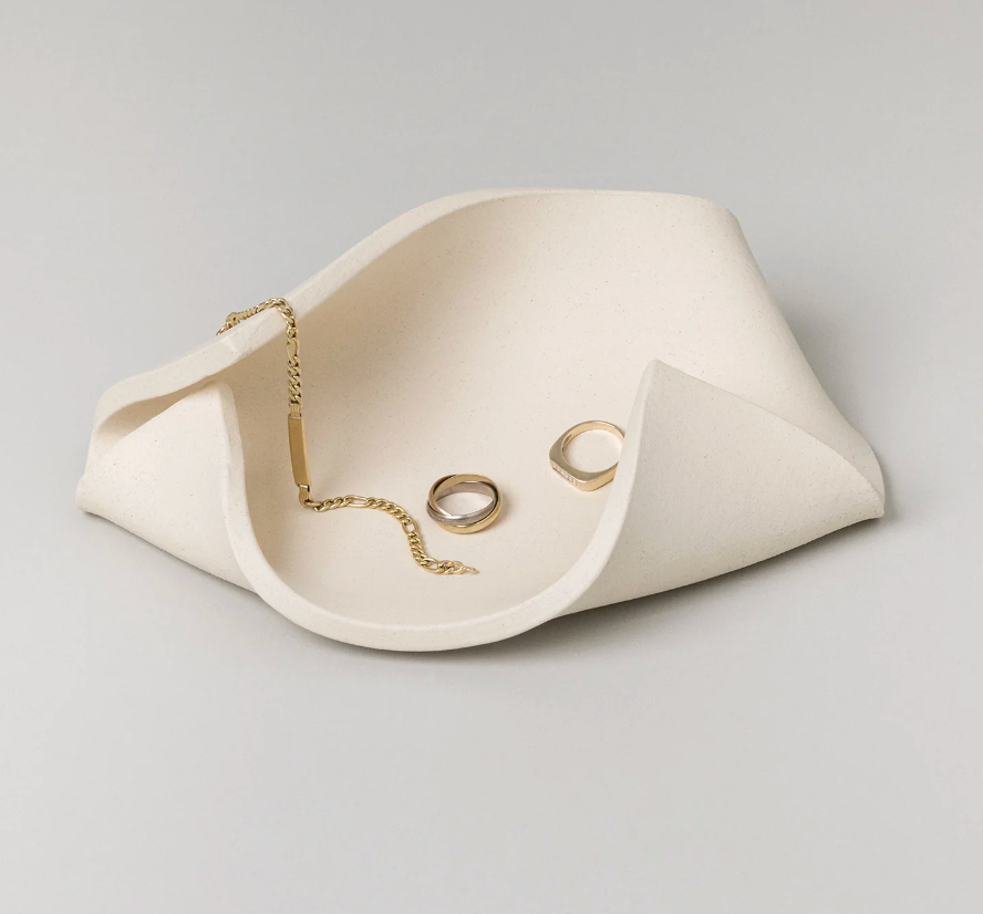 Cove Catchall Tray - Ivory