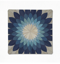 Blossom Blue Acrylic Tray - Square