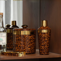 Maximilian Cocktail Shaker - Tortoise