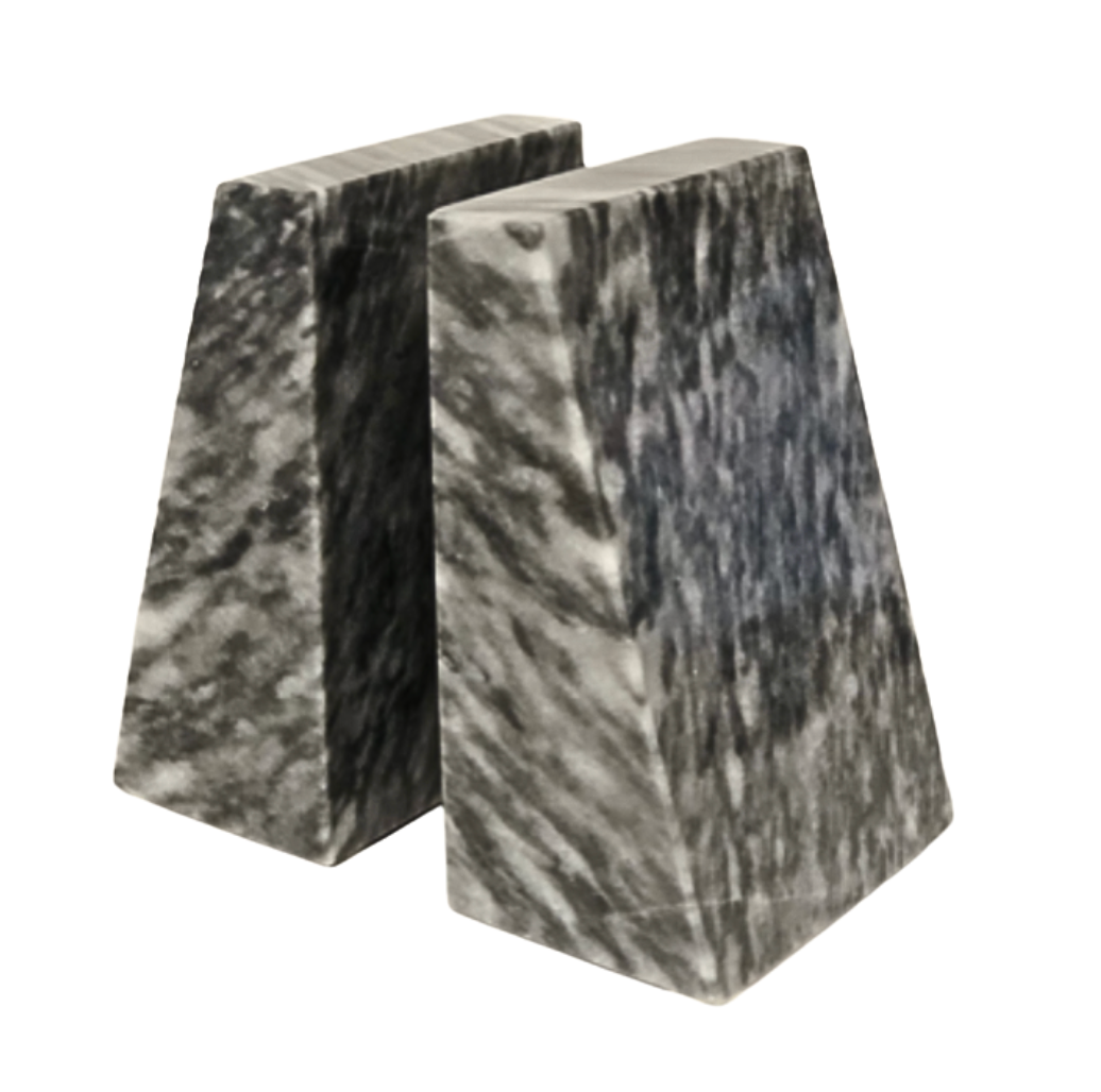 Zeus Marble Bookend Set  -