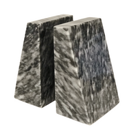 Zeus Marble Bookend Set  -