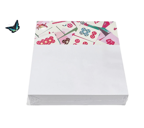 Mahjong Note Cards with Acrylic Holder