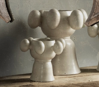 Azil Footed Bowl Ivory -