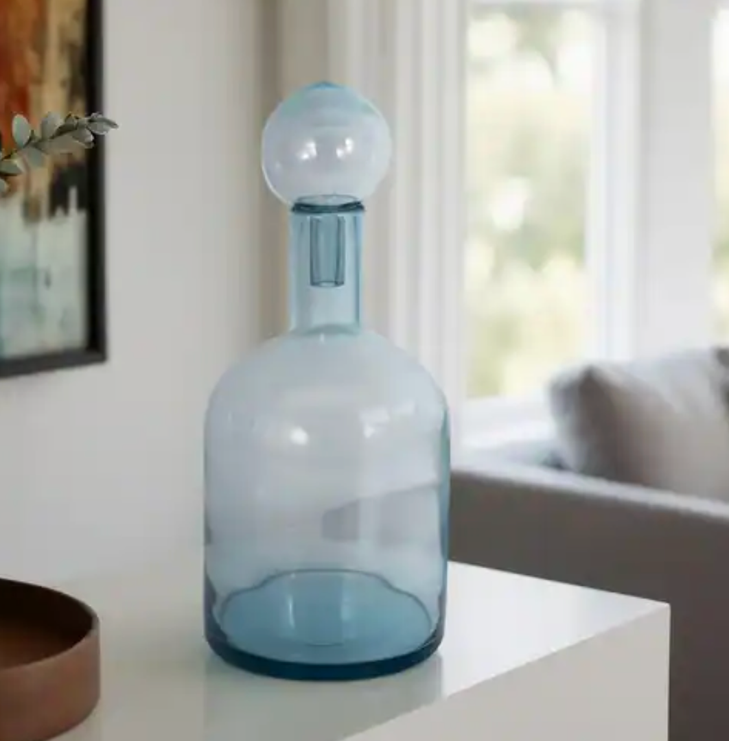 Bonaire Decorative Bottles Light Blue