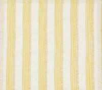 The Kim Seybert Broad Stripe Napkin Set of 4 in Yellow & White features an equal-width striped design that adds a cheerful, bright accent to any coastal table setting.