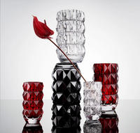 Louxor Round Vase Red