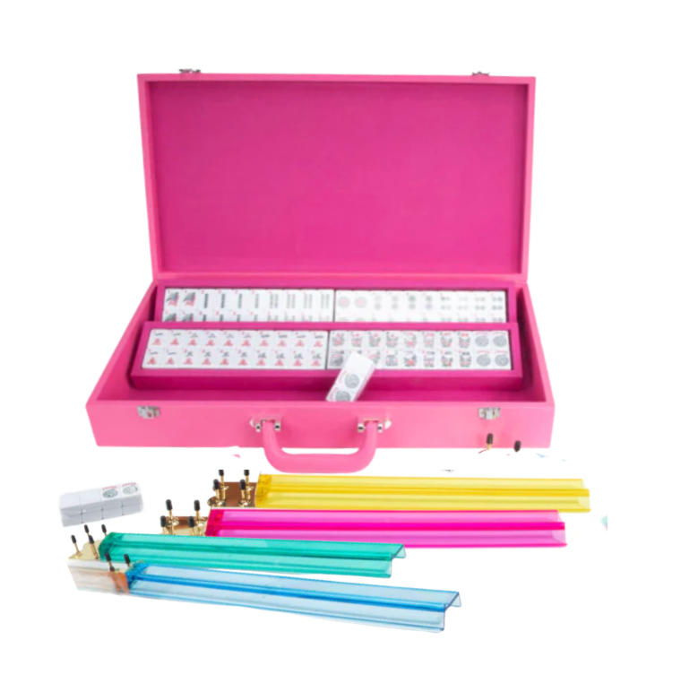 Ellen Mahjong Set - Pink