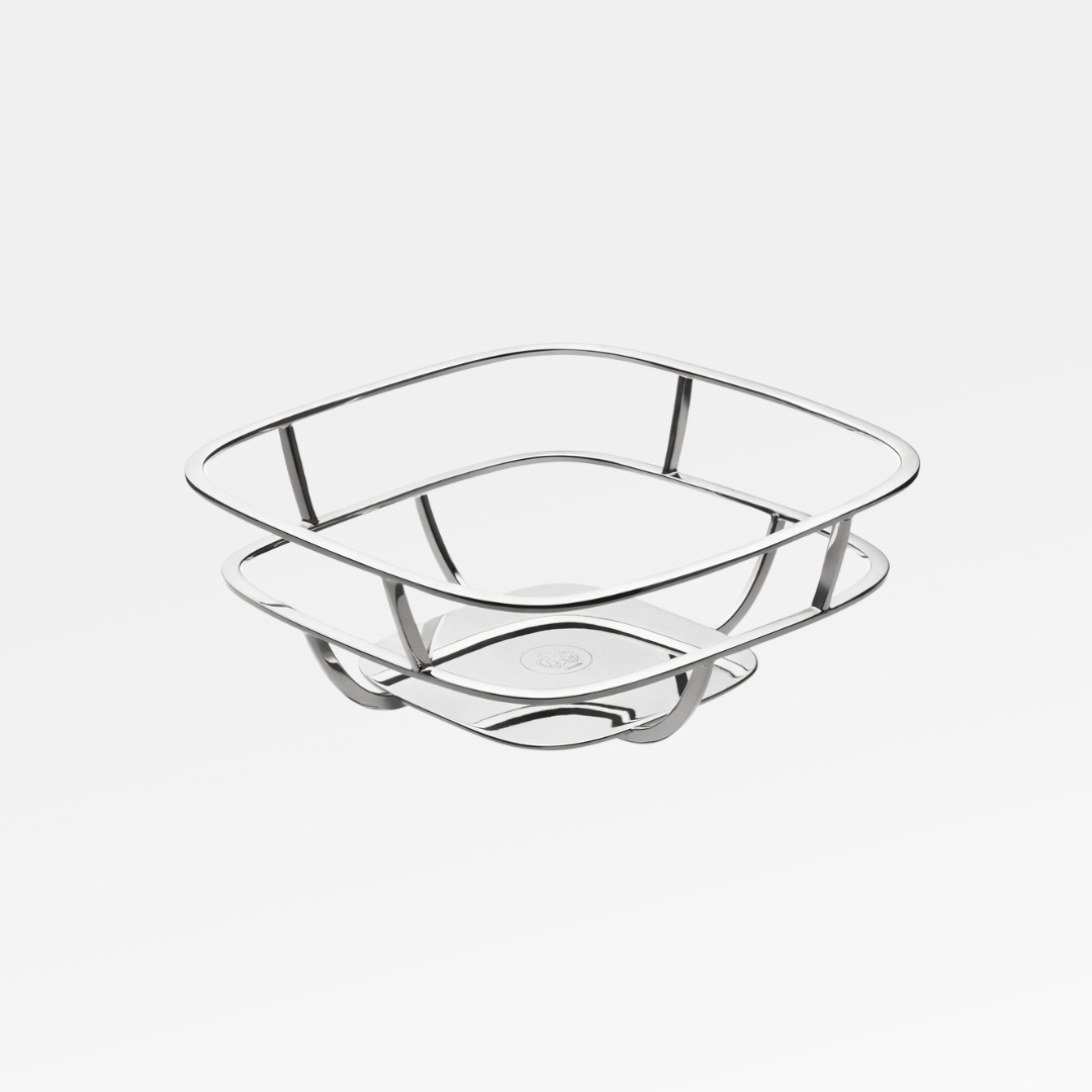 Silver Time Bread Basket