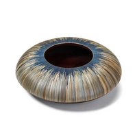 Split Midnight Blue Accent Bowl