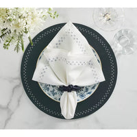 Starry Night Napkin Set of 4 - White & Blue