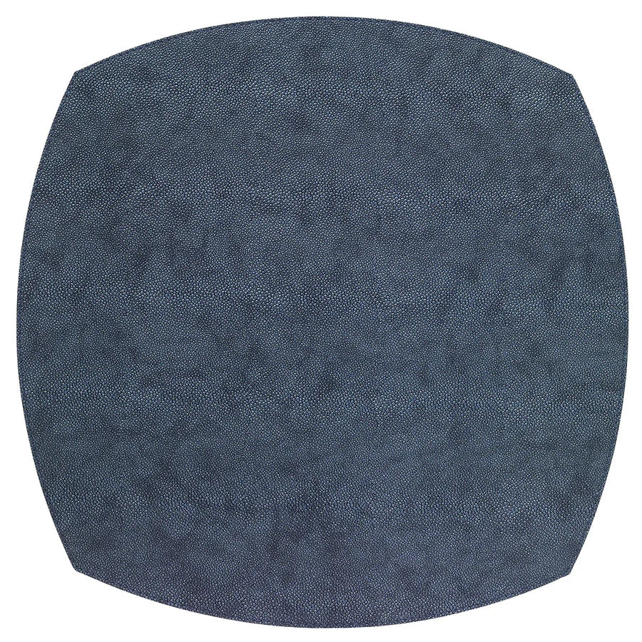 Allure Elliptical Placemat Navy Set of 4