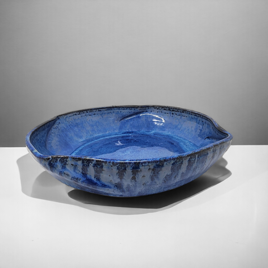 Twister Bowl Dripping Blue