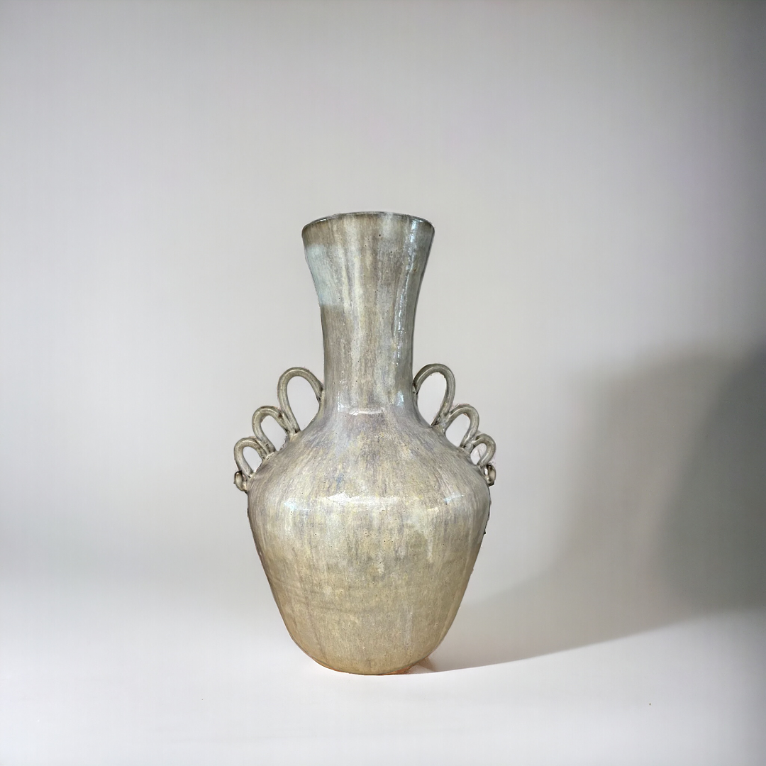 Triple Handled Gourd Vase