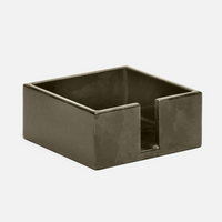 Nelson Vellum Grey Cocktail Napkin Holder