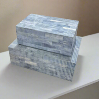 Blue Cuboid Box