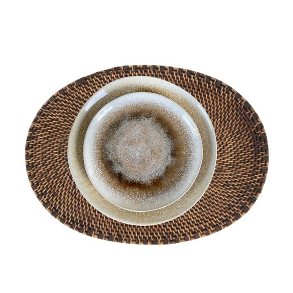 Rattan Oval Placemat Set of 4