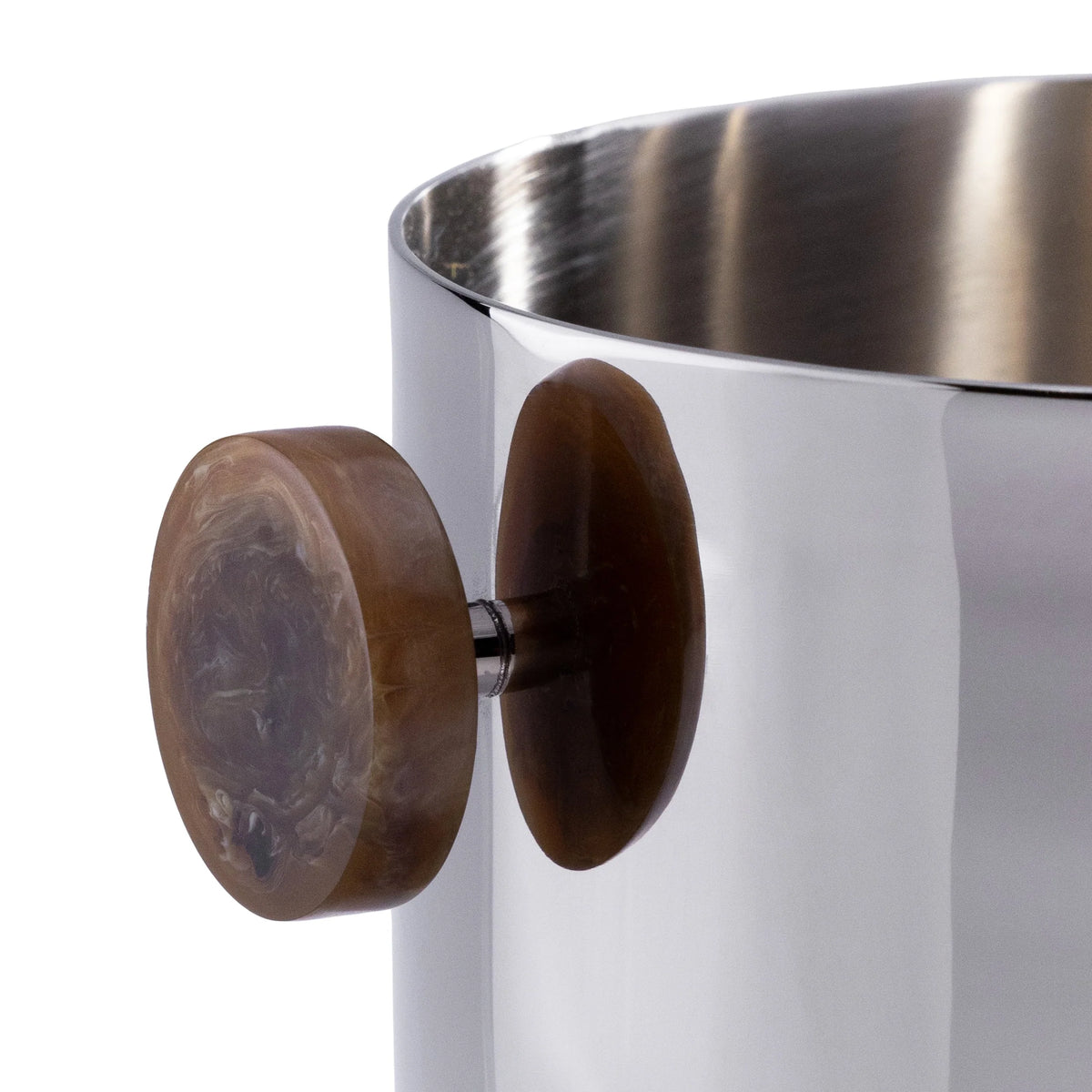 Spector Ice Bucket - Nickel & Resin