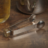 Spector Ice Tongs - Nickel & Amber