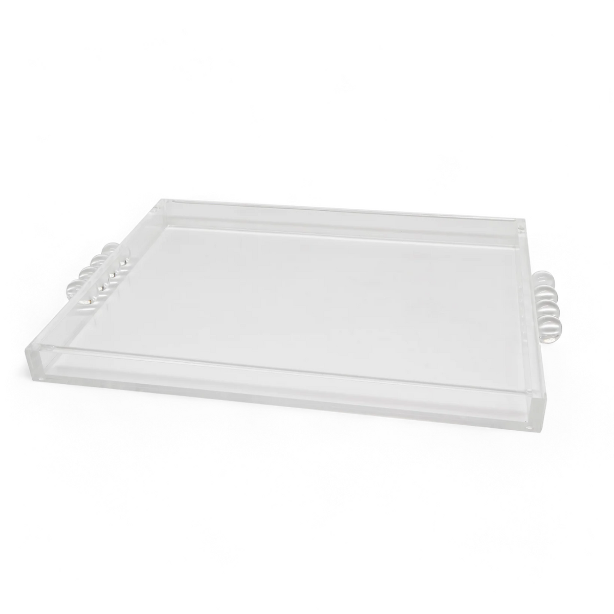 Acrylic Bubble Handled Tray