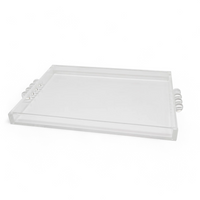 Acrylic Bubble Handled Tray