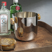 Spector Ice Bucket - Nickel & Amber